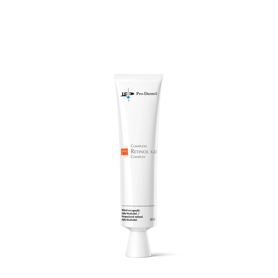 Pro-Derm Retinol Complex 1.0 – time-release 1% retinol with Retinopeptide M189 for anti-aging, smoother, and firmer skin.